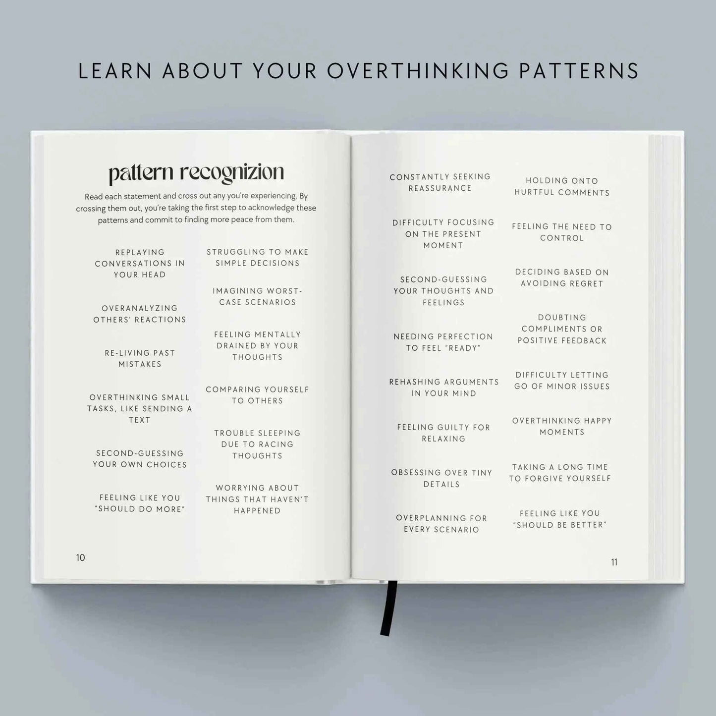 The Overthinking Guided Journal