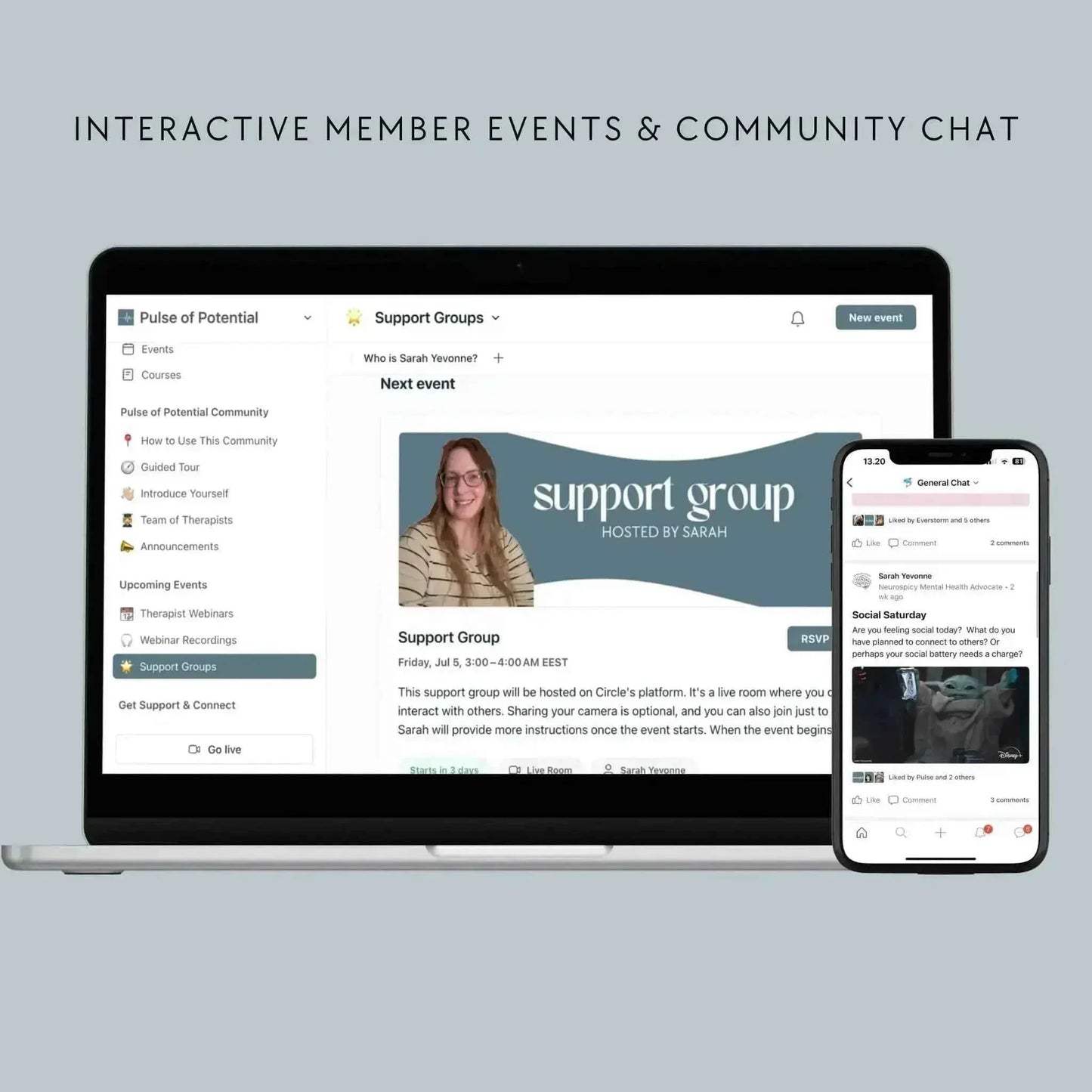 The Growth Community App (3-Month Free Plan)